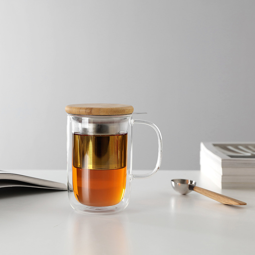 Minima Balance Double Walled Tasse avec infuseur