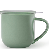 Minima Balance Mug 380 ml pastel green with infuser