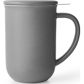 Minima Balance Mug light grey with infuser