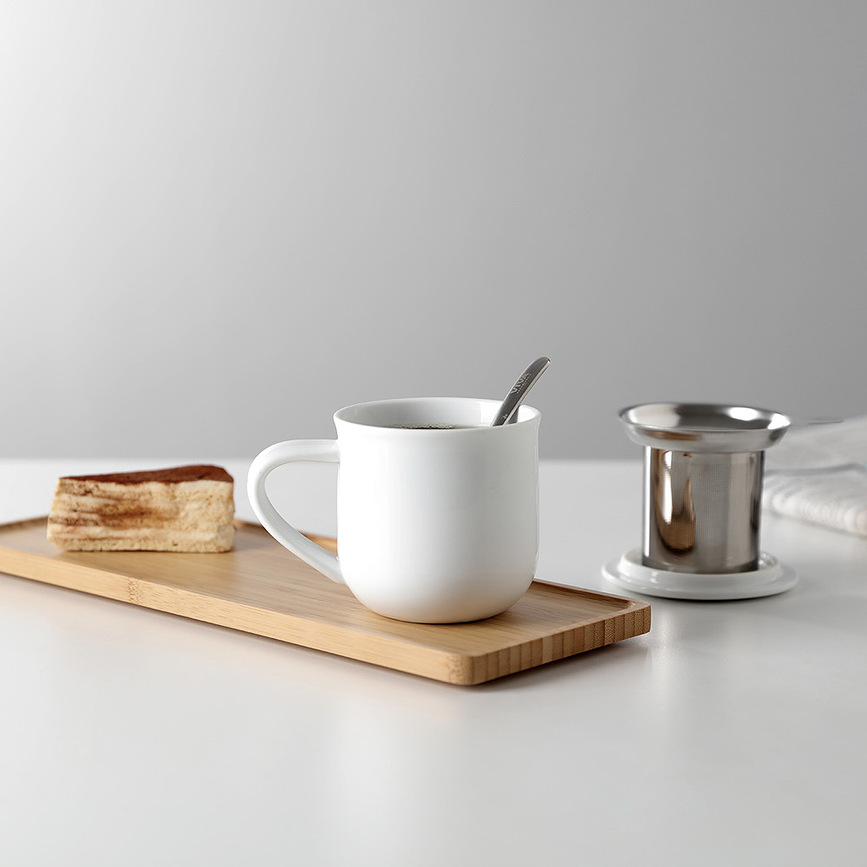 Minima Balance Šalica s infuzerom 350 ml pastelno zelena