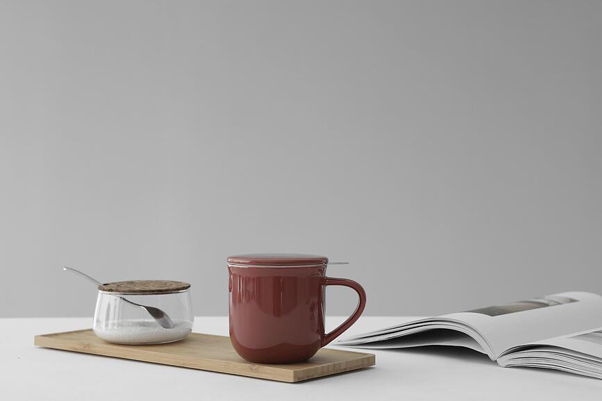 Minima Balance Tasse avec infuseur, 350 ml, blanche