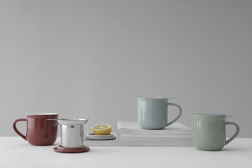 Minima Balance Tasse avec infuseur, 350 ml, blanche