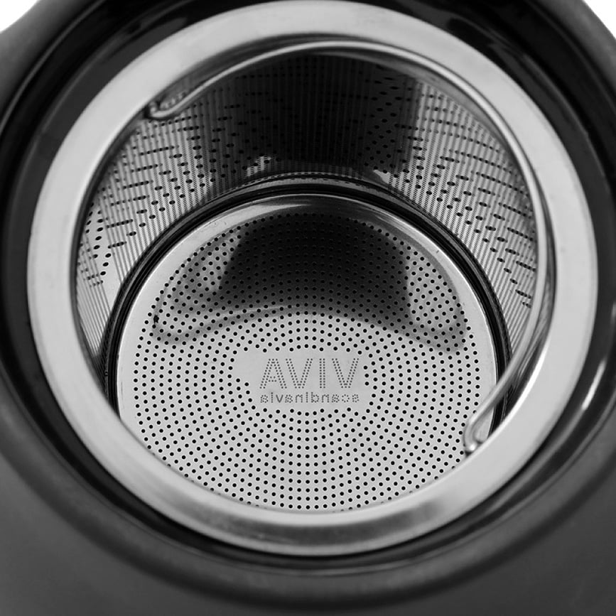 Nina Čajnik s cjedilom antracitni