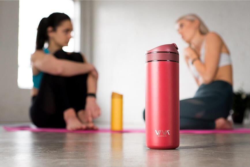 Recharge Anytime Termo Šalica s infuzerom senf žuta