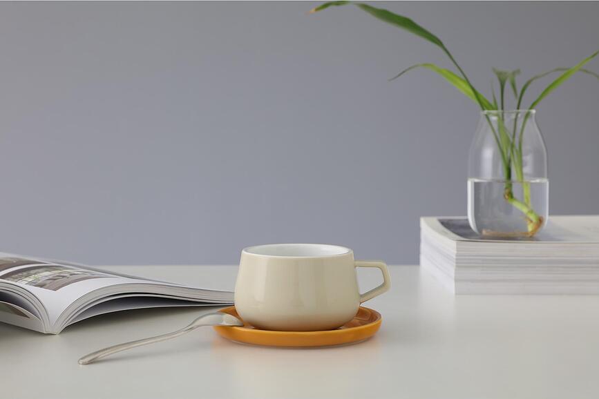 Taza de té Ella, crema