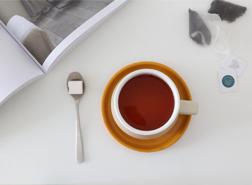 Taza de té Ella, crema