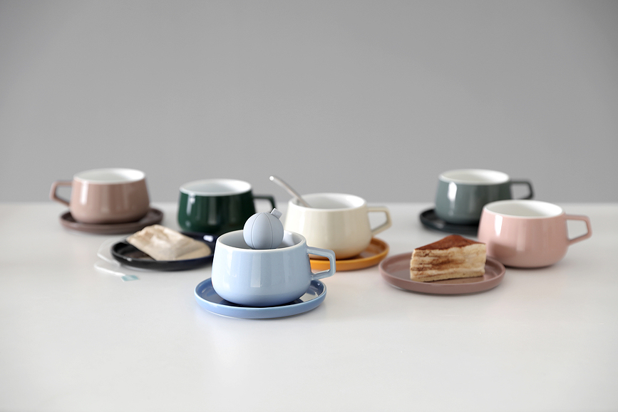 Taza de té Ella, crema