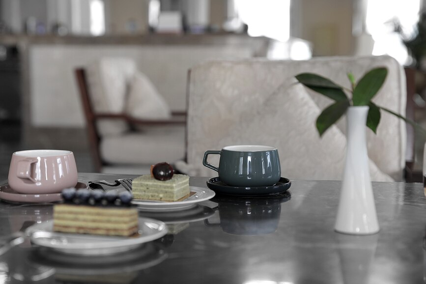 Taza de té Ella, crema