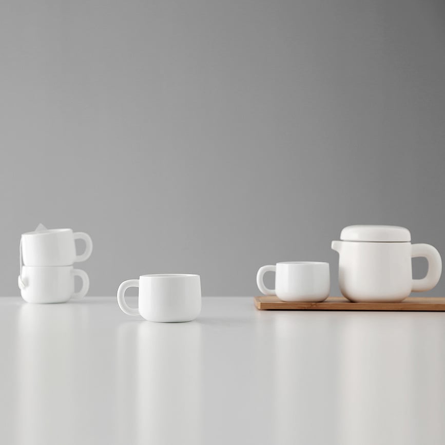 Tazas Isabella, verde pino, 4 unidades