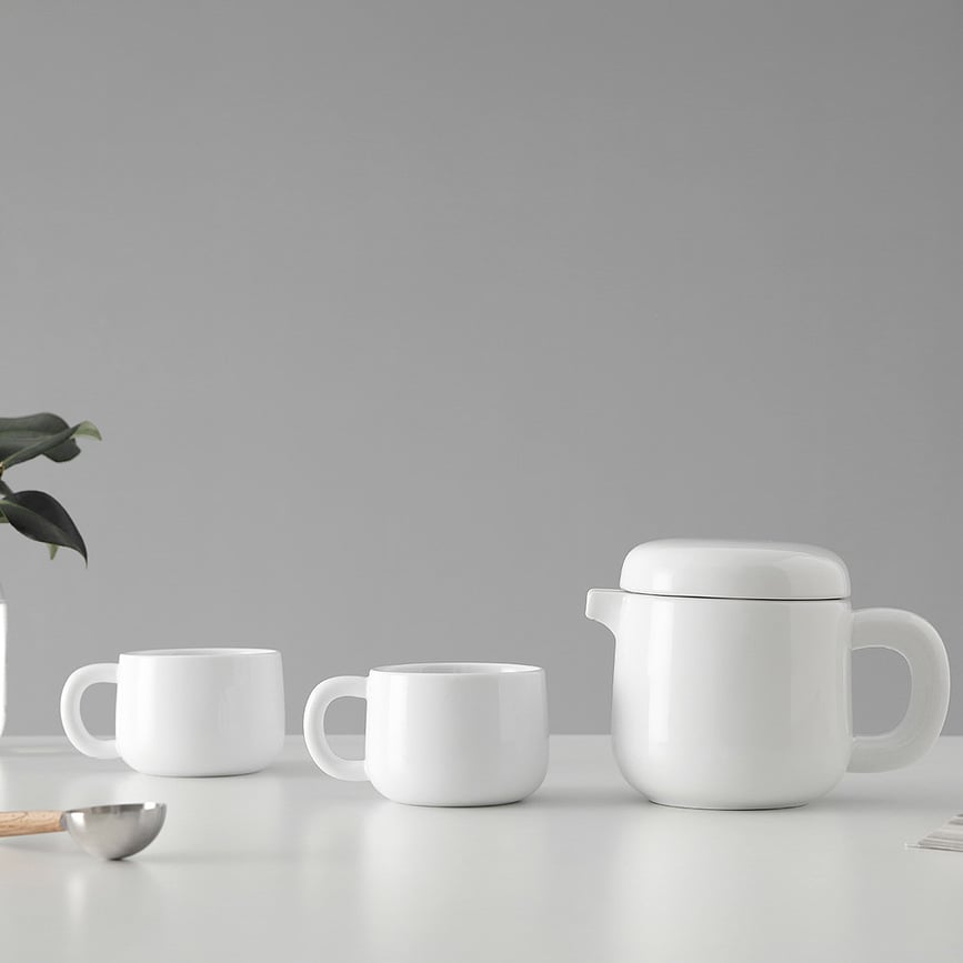 Tazas Isabella, verde pino, 4 unidades