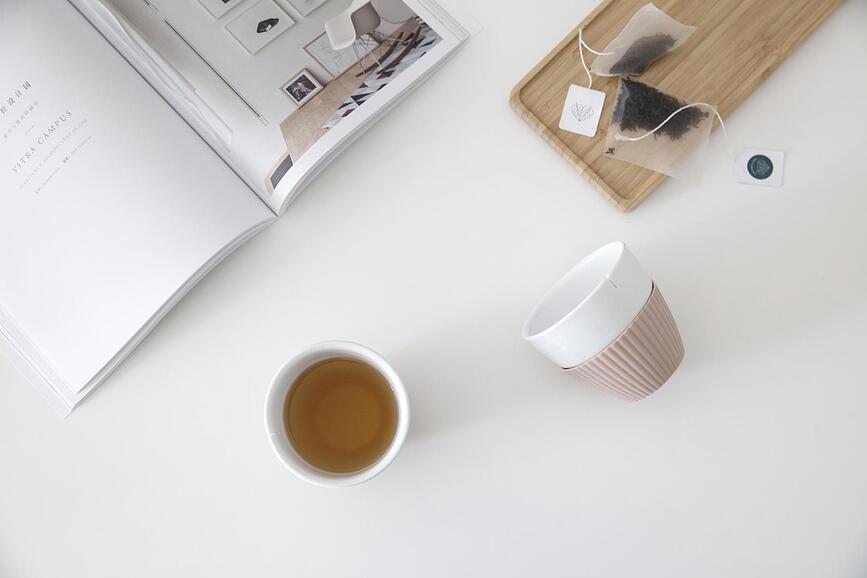 Tazas de té Anytime, verdes, 2 unidades