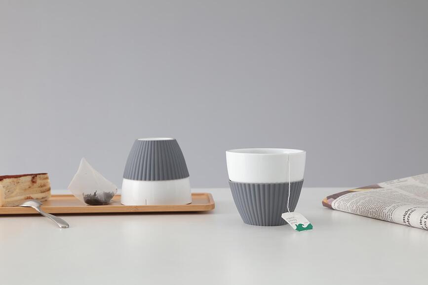 Tazas de té Anytime, verdes, 2 unidades