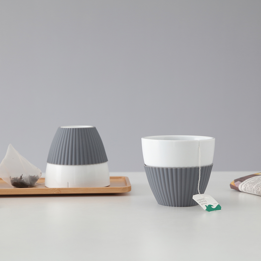 Tazas de té Anytime, verdes, 2 unidades