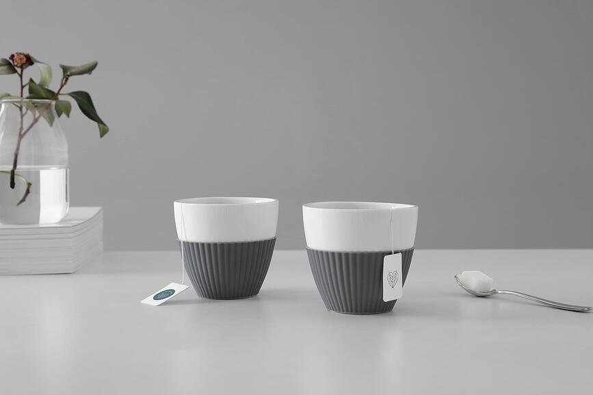 Tazas de té Anytime, verdes, 2 unidades
