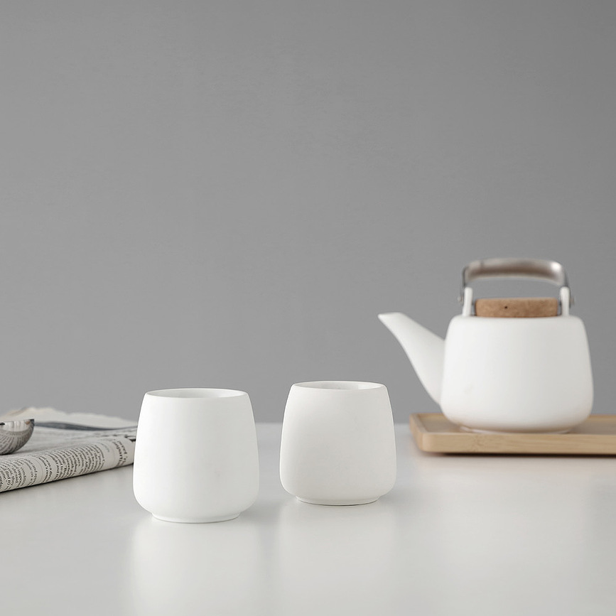 Taza Nicola, blanca, 2 unidades