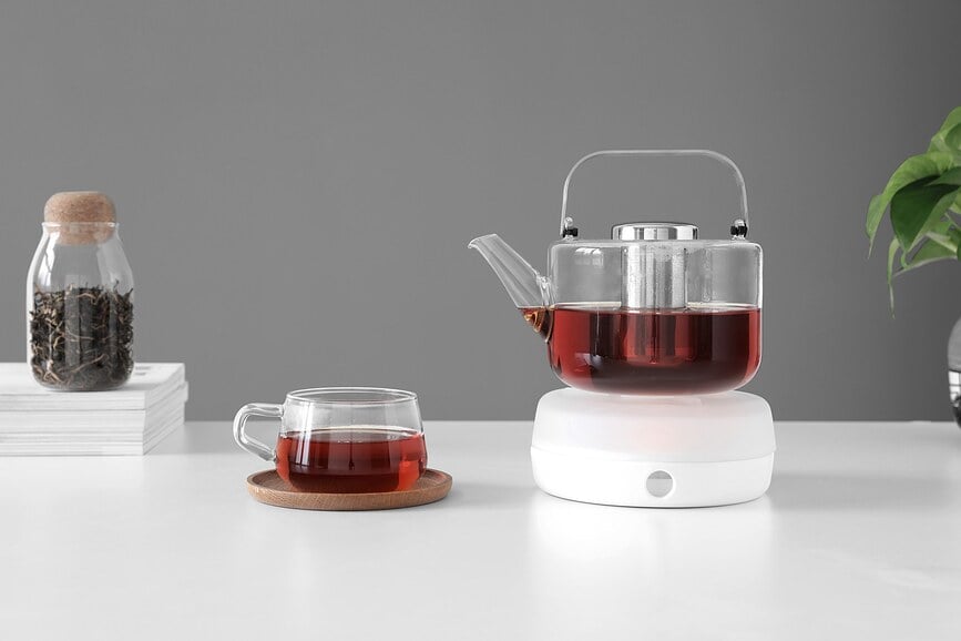 Tetera con infusor Bjorn, 1,2 L