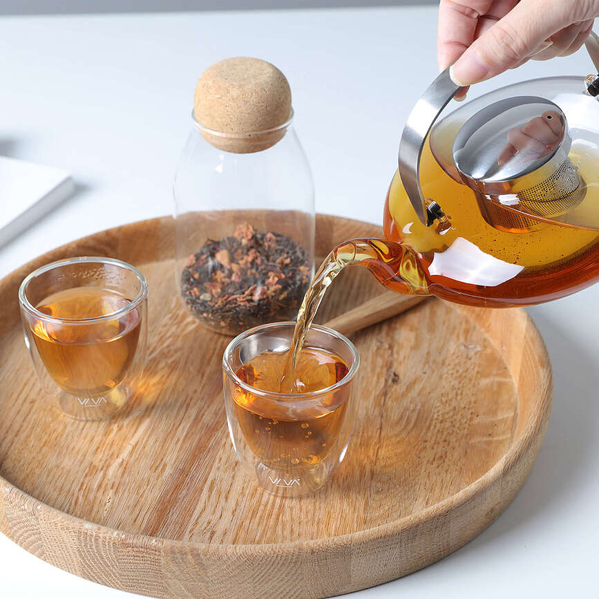 Tetera con infusor Leaf