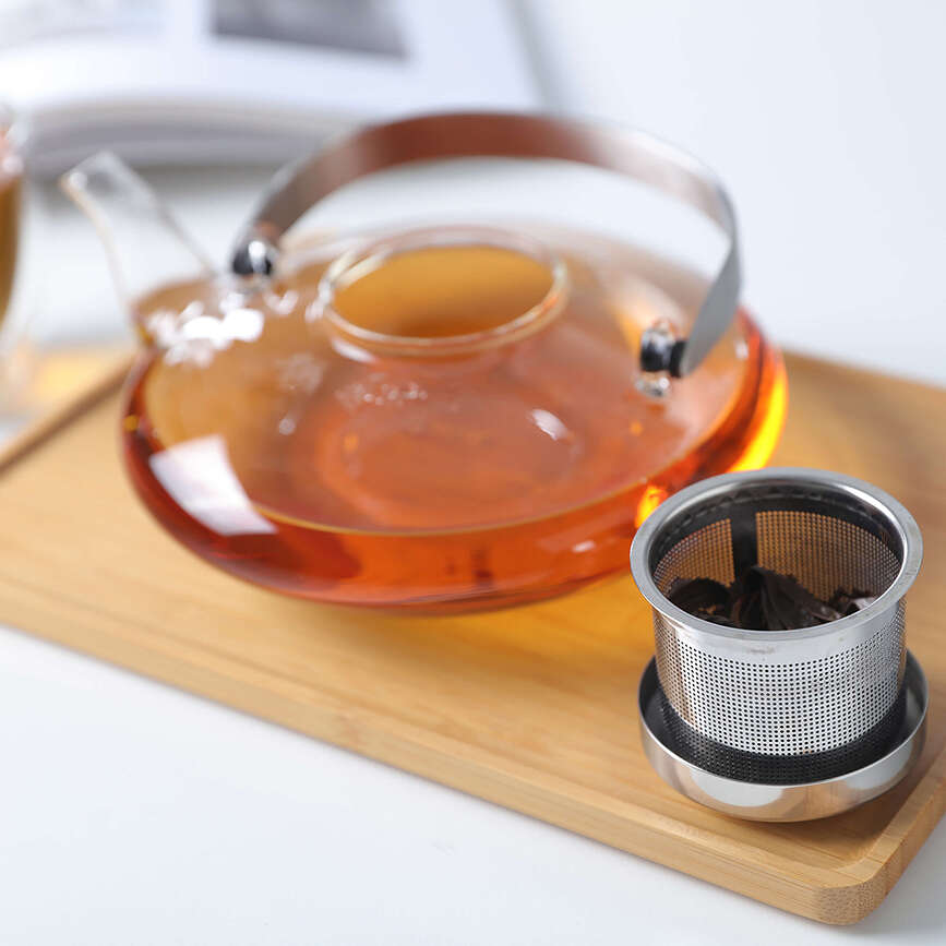 Tetera con infusor Leaf