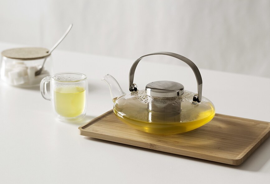 Tetera con infusor Leaf