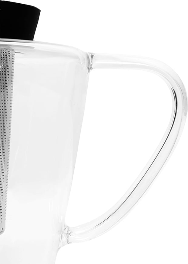 Tetera con infusor Infusion, negra