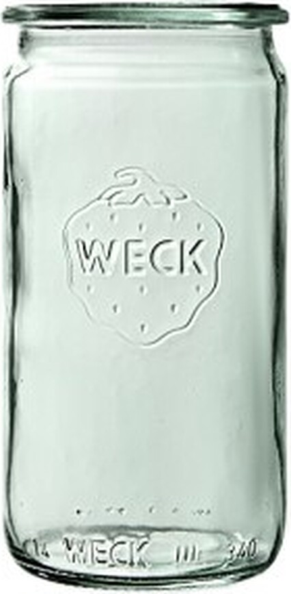 Tarro Weck cilíndrico, 340 ml