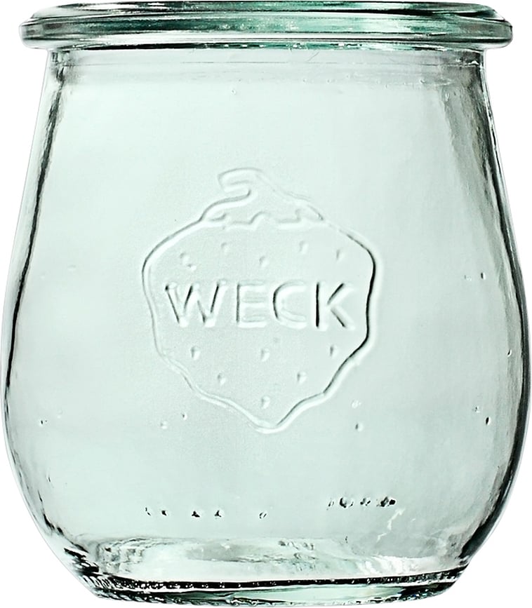 Weck Glas 220 ml mit abgerundeter Basis