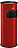 Ashtray Mülleimer 50 l rot