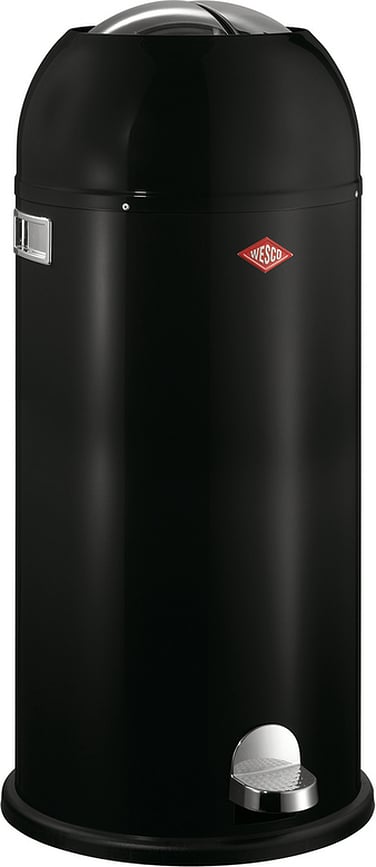 Atkritumu tvertne KickMaster Maxi melna 40 l