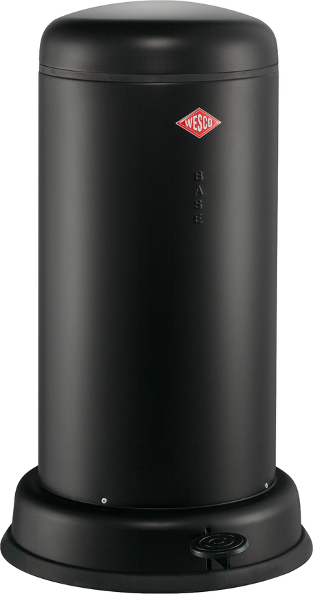 Baseboy Mülleimer 20 l schwarz matt
