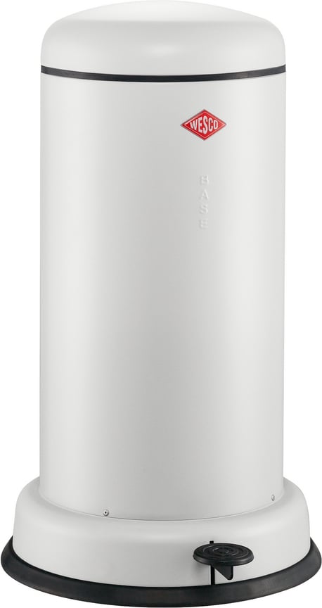 Pedal-Mülleimer Baseboy Mülleimer 20 L Weiß Matt