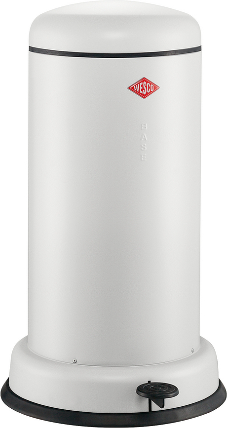 BaseBoy Poubelle 20 l, blanche mate