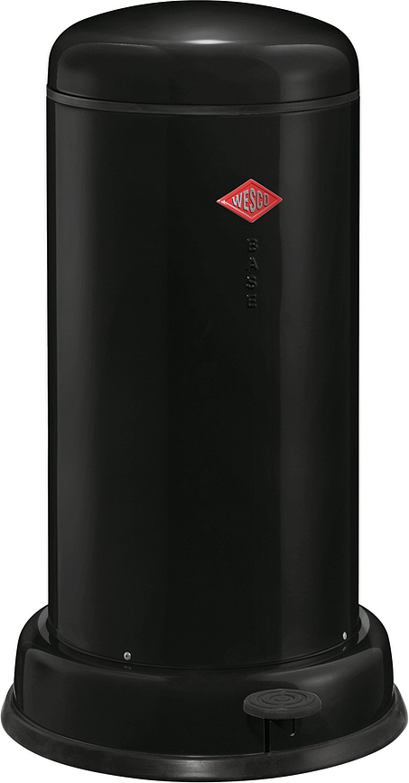 BaseBoy Poubelle 20 l, noire