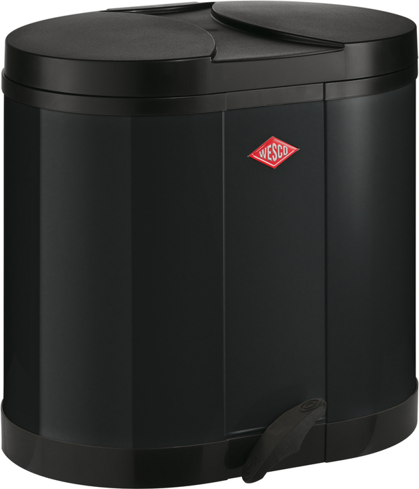 Beta Mülleimer 2 x 15 l schwarz