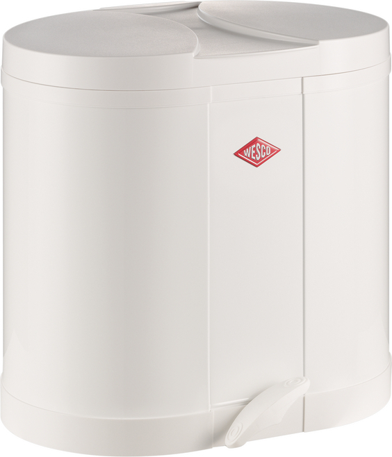 Beta Mülleimer 2 x 15 l weiß