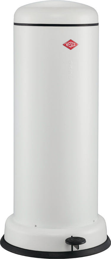 Big BaseBoy Mülleimer 30 l Weiß matt