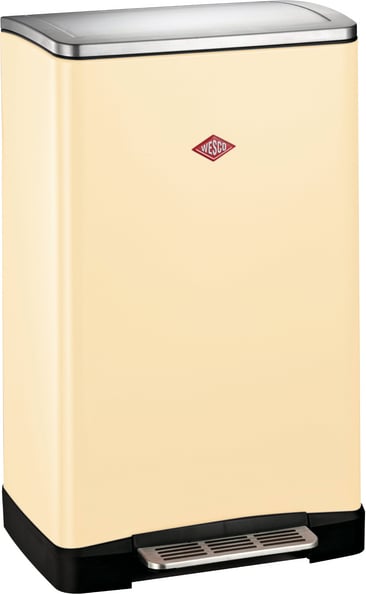 Big Double Boy Mülleimer 2 x 18 l beige