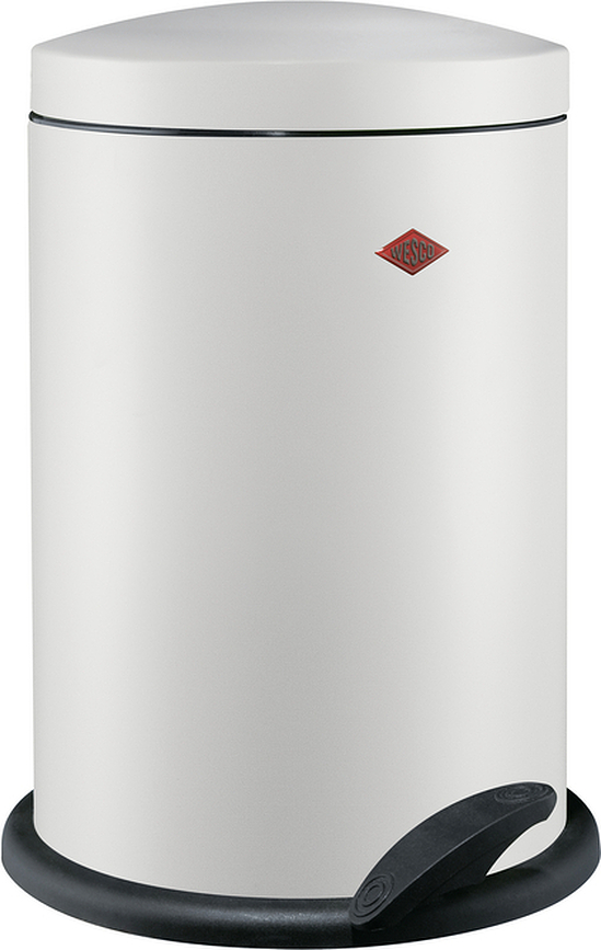 Cestino dei rifiuti Alpha 13 l bianco opaco