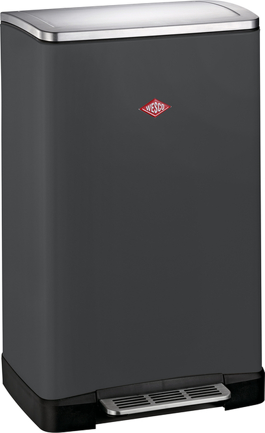 Cestino dei rifiuti Big Double Boy 2 x 18 l grafite opaco