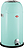 Cestino dei rifiuti KickMaster 33 l verde menta