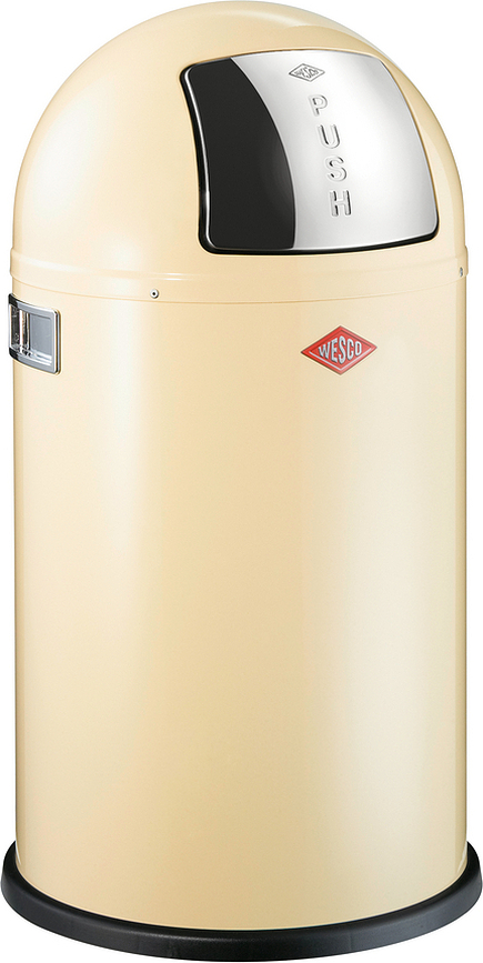 Cestino dei rifiuti PushBoy Junior 22 l beige