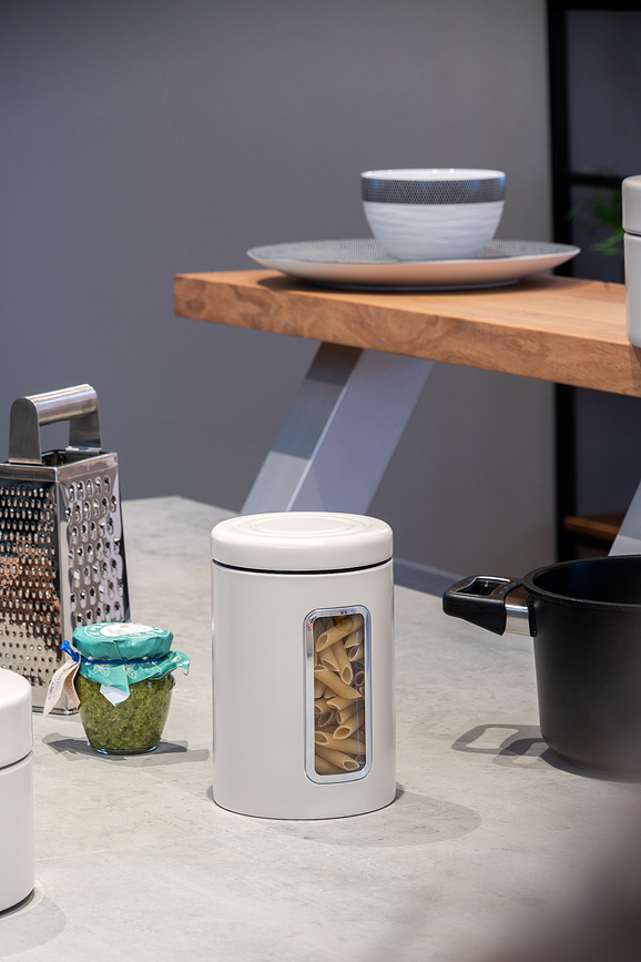 Classic Line Boîte de Rangement avec fenêtre, 2 L, sable mat