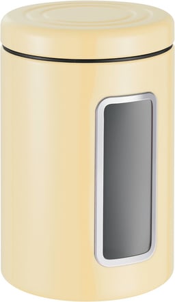 Classic Line Küchenbehälter 2 l beige mit Fenster