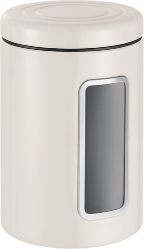 Classic Line Küchenbehälter 2 l sandfarbig matt mit Fenster