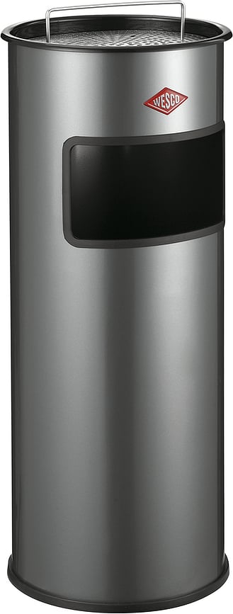 Coș de gunoi Ashtray 30 l argintiu