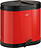 Coș de gunoi Beta 2 x 15 l roșu
