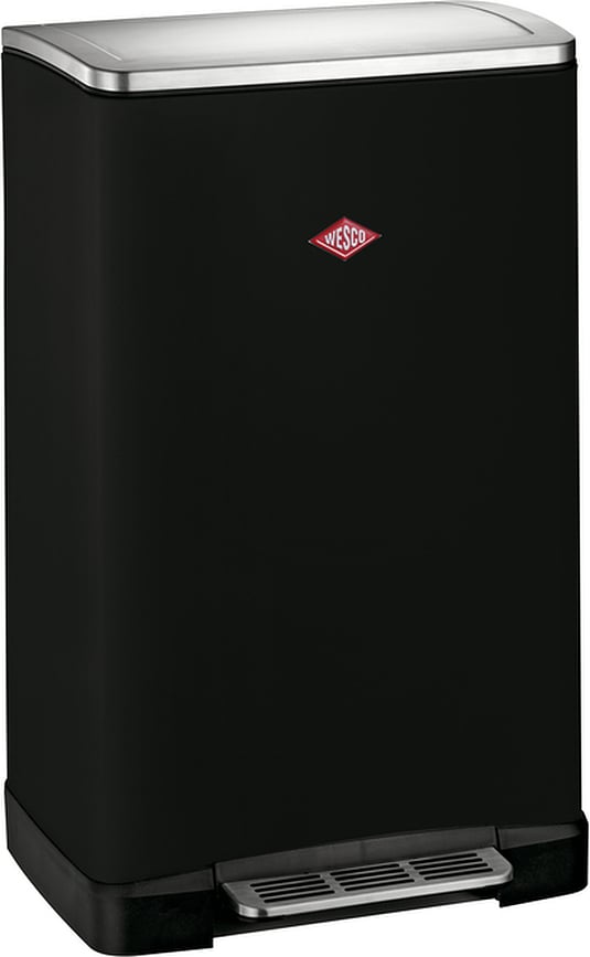 Coș de gunoi Big Double Boy 2 x 18 l negru mat