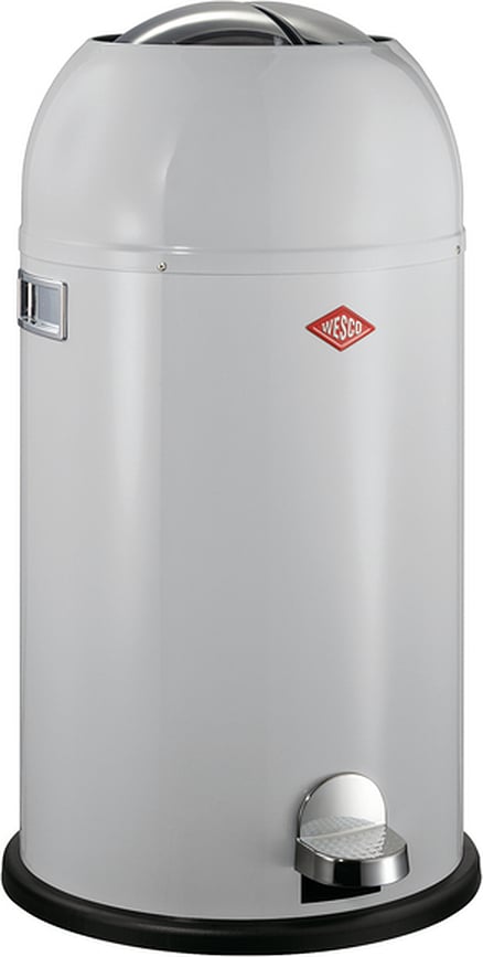 Coș de gunoi KickMaster 33 l gri-deschis