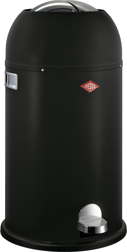 Coș de gunoi KickMaster 33 l negru mat