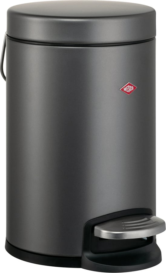 Cosmetic Mülleimer 3 l graphitfarbiges Matt