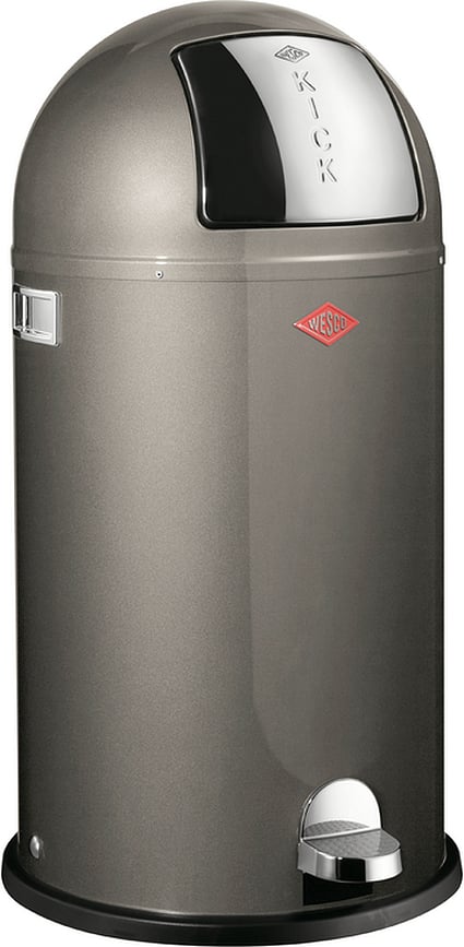 KickBoy Mülleimer 40 l graphitfarbig